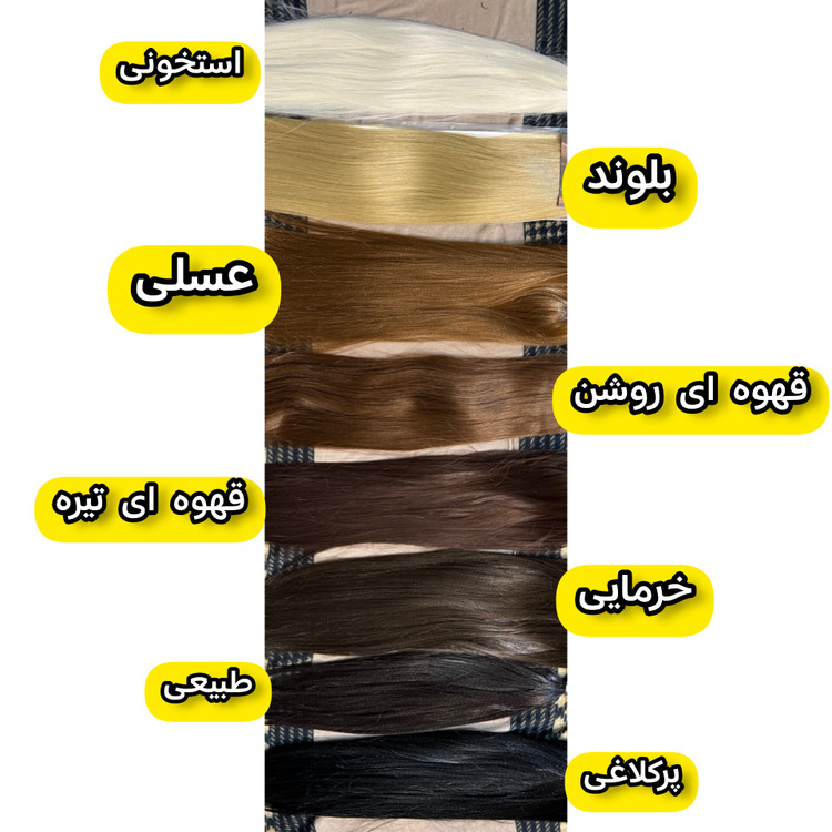 موی دم اسبی کلیپسی صاف
