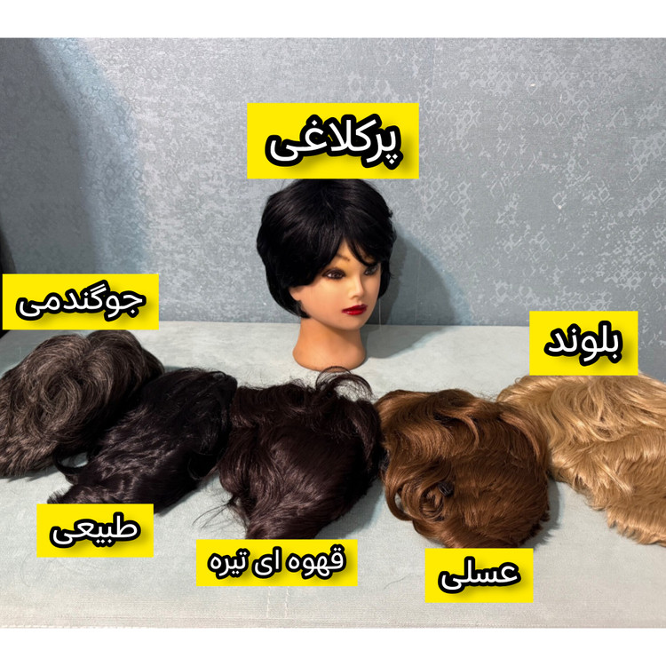 کلاهگیس موی مردانه و زنانه