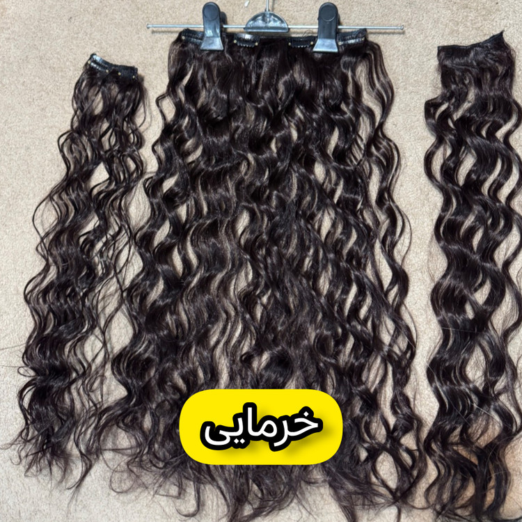 موی اکستنشن گیره دار فر ست 8 گیره ای