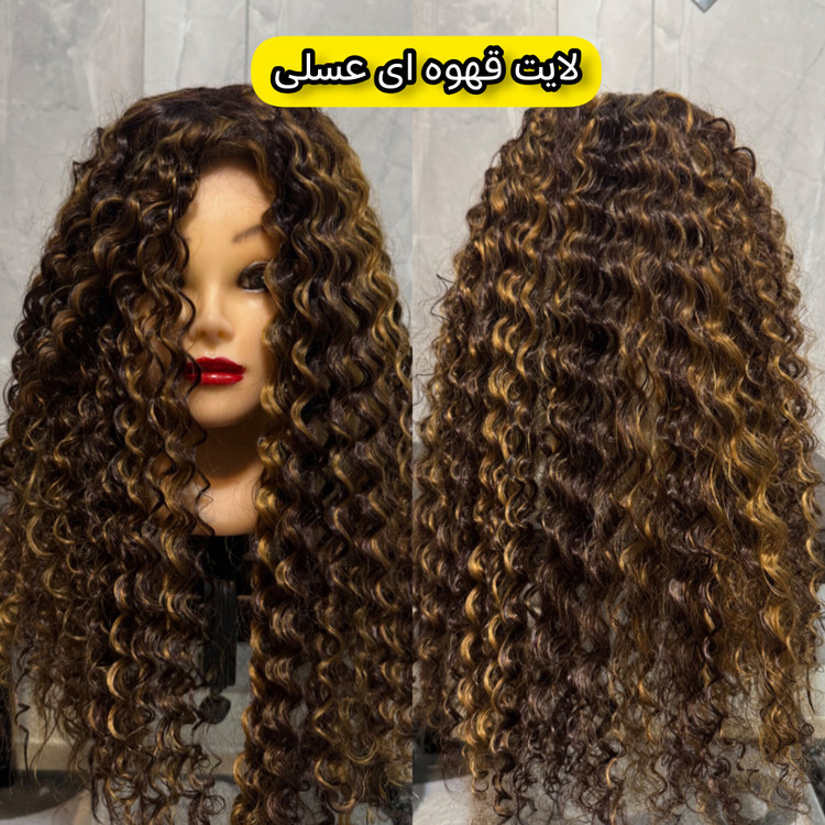 پروتز موی آفرو کفسری گیره دار