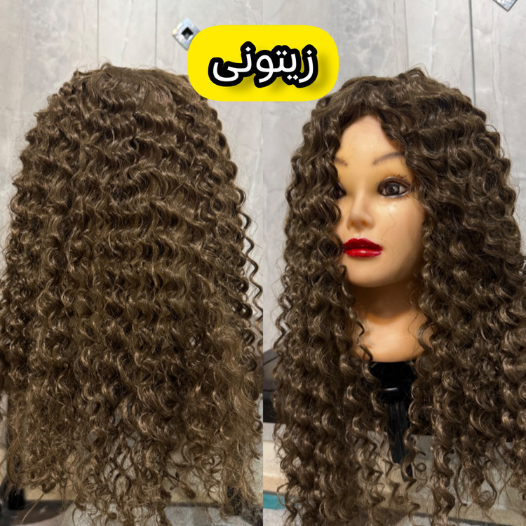 پروتز موی آفرو کفسری گیره دار