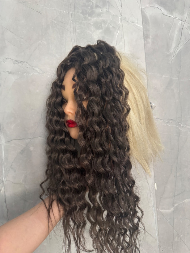 موی آفرو جلوی سری گیره دار