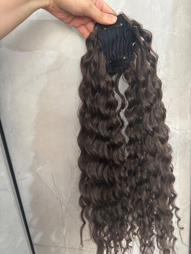موی آفرو جلوی سری گیره دار
